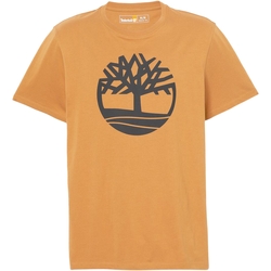 Υφασμάτινα Άνδρας T-shirt με κοντά μανίκια Timberland 227621 Brown