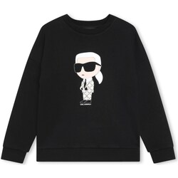 Υφασμάτινα Αγόρι Φούτερ Karl Lagerfeld Kids Z30042 Black