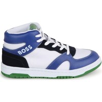 Παπούτσια Αγόρι Ψηλά Sneakers BOSS J50859 Άσπρο
