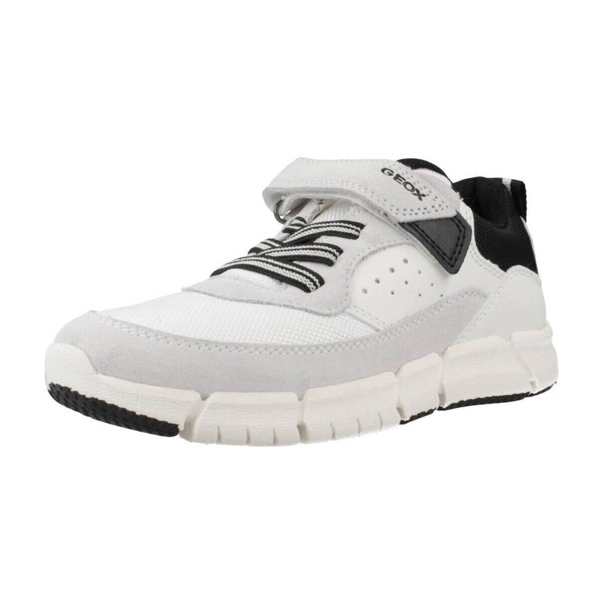 Παπούτσια Αγόρι Χαμηλά Sneakers Geox J FLEXYPER BOY Άσπρο