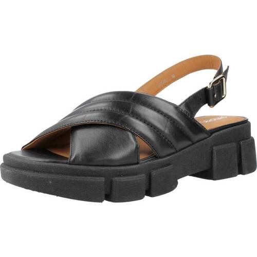 Παπούτσια Γυναίκα Σανδάλια / Πέδιλα Geox D LISBONA Black