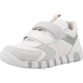 Παπούτσια Κορίτσι Χαμηλά Sneakers Geox B IUPIDOO G.C Άσπρο