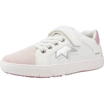Παπούτσια Κορίτσι Χαμηλά Sneakers Geox J SILENEX GIRL Άσπρο