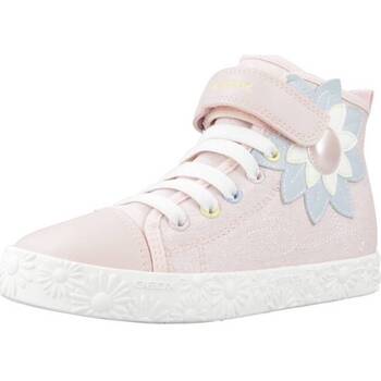 Παπούτσια Κορίτσι Χαμηλά Sneakers Geox JR CIAK GIRL Ροζ