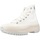 Παπούτσια Γυναίκα Ψηλά Sneakers Converse RUN STAR HIKE PLATFORM METALLIC Άσπρο