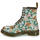 Παπούτσια Γυναίκα Μπότες Dr. Martens 1460 W Multi Floral Garden Print Backhand Άσπρο / Multicolour