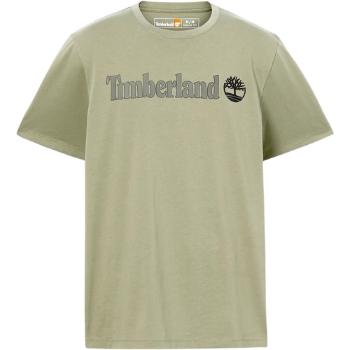Υφασμάτινα Άνδρας T-shirt με κοντά μανίκια Timberland 227441 Green