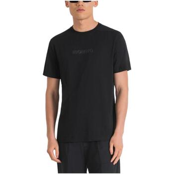 Υφασμάτινα Άνδρας T-shirt με κοντά μανίκια Antony Morato  Black