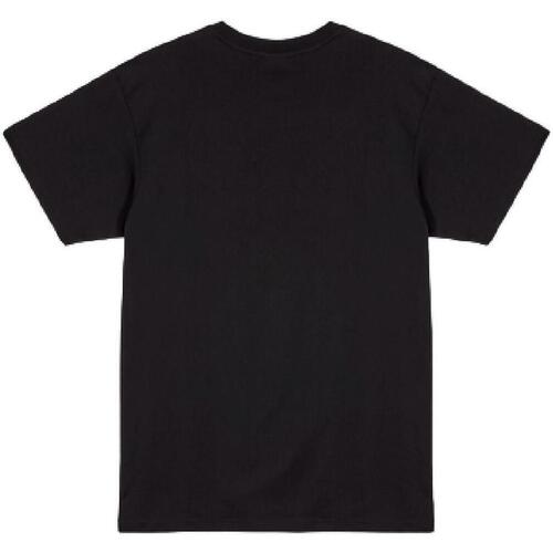 Υφασμάτινα T-shirt με κοντά μανίκια Grimey  Black