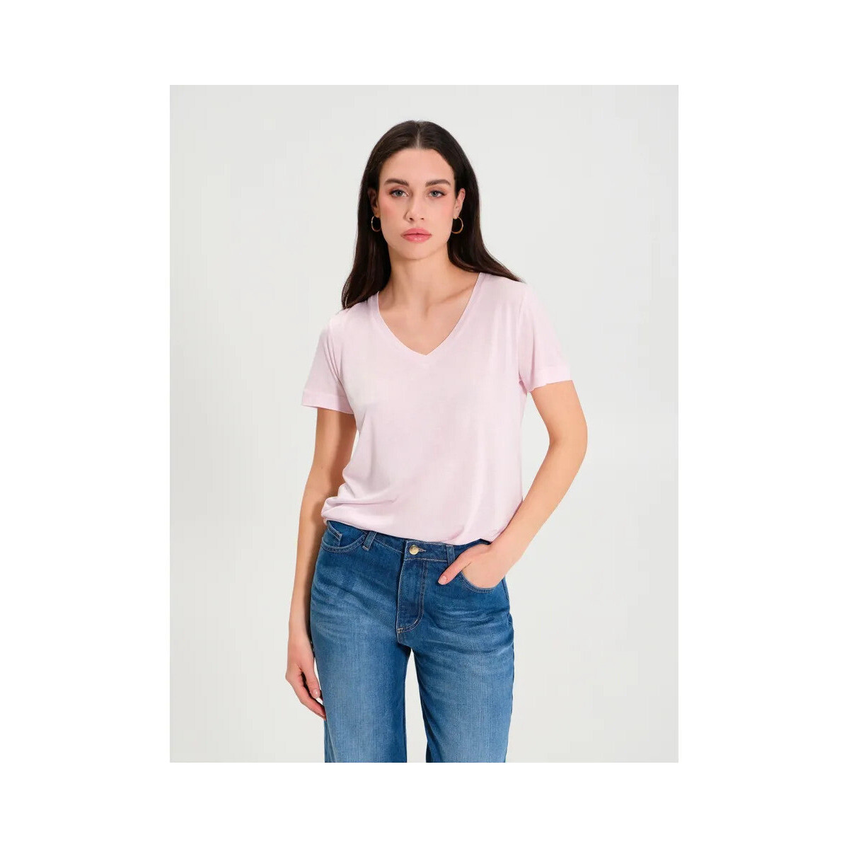 Υφασμάτινα Γυναίκα T-shirts & Μπλούζες Rinascimento CFC0117282003 Ροζ