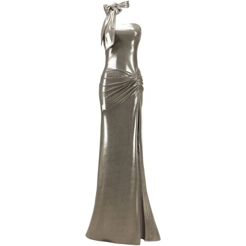 Υφασμάτινα Γυναίκα Κοντά Φορέματα Aniye By 185311 Silver