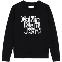 Υφασμάτινα Αγόρι Πουλόβερ Calvin Klein Jeans IB0IB02021 Black
