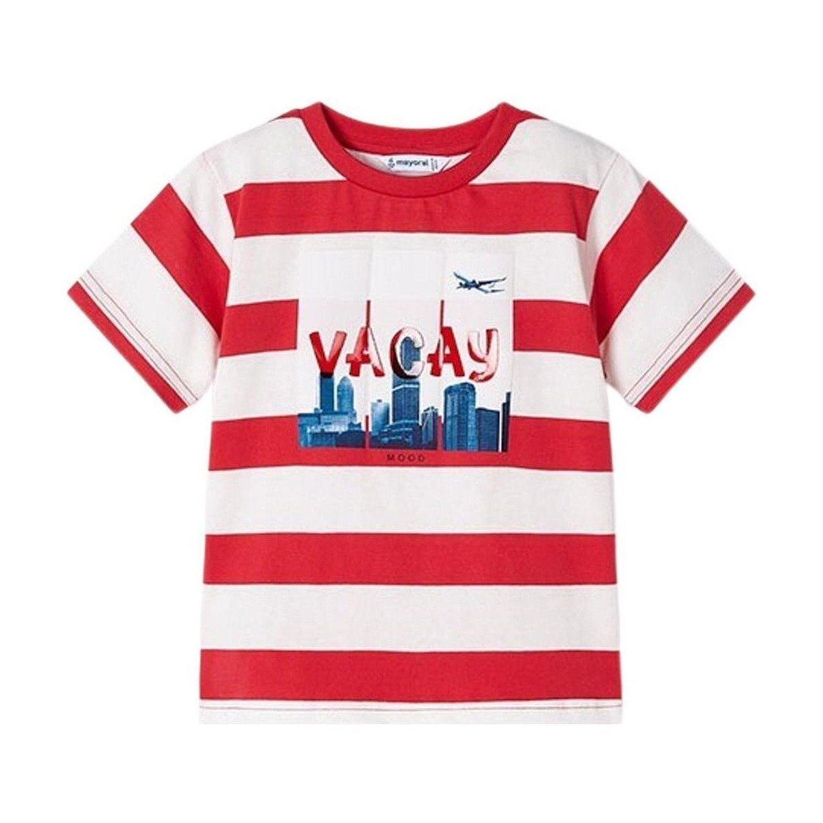 Υφασμάτινα Αγόρι T-shirts & Μπλούζες Mayoral  Red