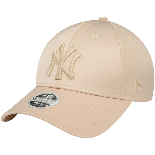 Αξεσουάρ Γυναίκα Κασκέτα New-Era 9FORTY New York Yankees Wmns Satin Pastel Cap Beige