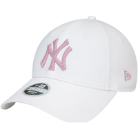 Αξεσουάρ Γυναίκα Κασκέτα New-Era 9FORTY New York Yankees Wmns Metallic Logo Cap Άσπρο