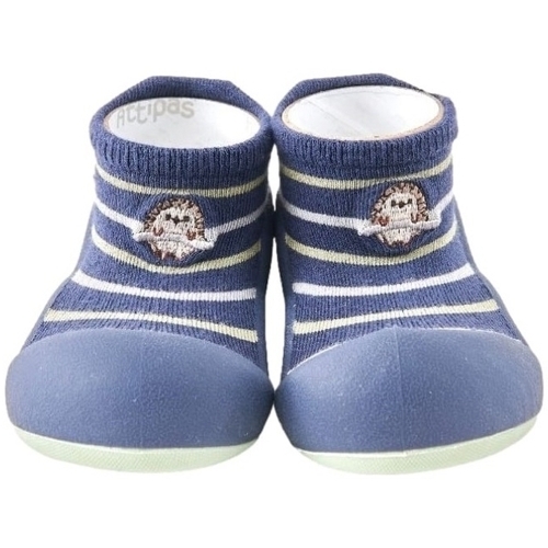 Παπούτσια Παιδί Σοσονάκια μωρού Attipas Hedgehog - Navy Μπλέ