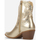 Παπούτσια Γυναίκα Μποτίνια La Modeuse 69880_P162601 Gold