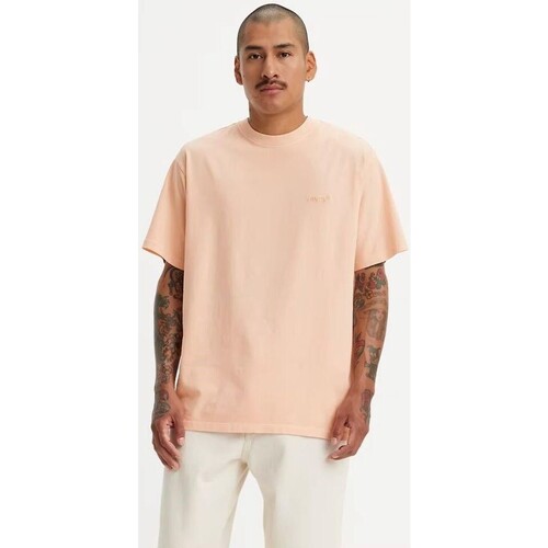 Υφασμάτινα Άνδρας T-shirt με κοντά μανίκια Levi's A0637 0096 RED TAB VINTAGE Orange