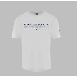 Υφασμάτινα Άνδρας T-shirt με κοντά μανίκια North Sails 9024020101 White Άσπρο