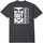 Υφασμάτινα Άνδρας T-shirts & Μπλούζες Obey icon split Black