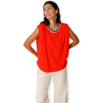 Υφασμάτινα Γυναίκα Φούτερ Skfk T-Shirt Belia - Red Red
