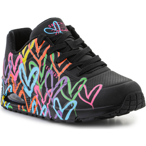 Παπούτσια Γυναίκα Χαμηλά Sneakers Skechers Highlight Love 177981/BKMT Black/Multi Black
