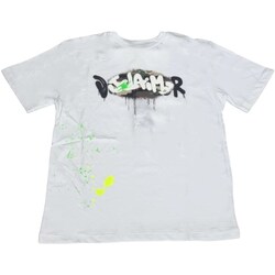 Υφασμάτινα Αγόρι Μπλουζάκια με μακριά μανίκια Disclaimer 58057 Άσπρο