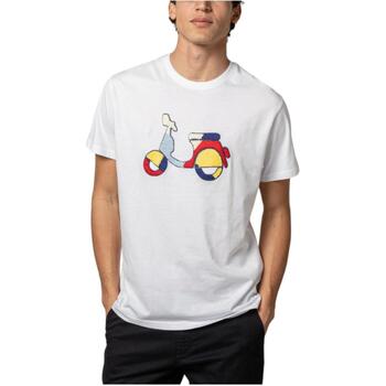 Υφασμάτινα Άνδρας T-shirt με κοντά μανίκια Scotta  Άσπρο