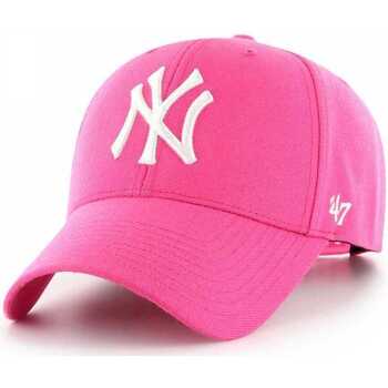 Αξεσουάρ Κασκέτα '47 Brand Cap mlb new york yankees mvp snapback Ροζ