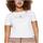 Υφασμάτινα Γυναίκα T-shirt με κοντά μανίκια Calvin Klein Jeans  Άσπρο