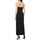 Υφασμάτινα Γυναίκα Κοντά Φορέματα Simona Corsellini P24CPAB030 Black