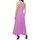 Υφασμάτινα Γυναίκα Κοντά Φορέματα Simona Corsellini P24CPAB002 Violet
