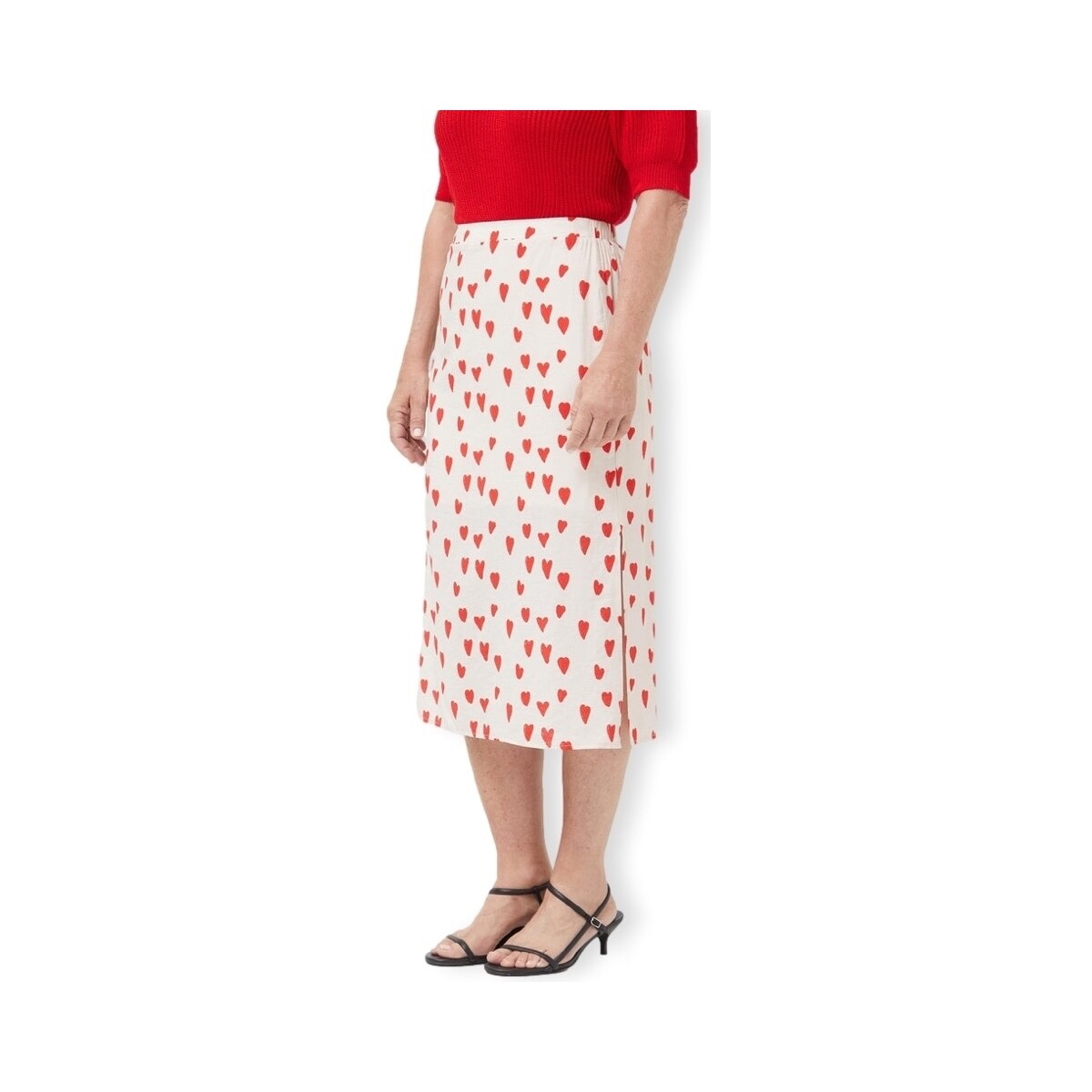 Υφασμάτινα Γυναίκα Φούστες Compania Fantastica COMPAÑIA FANTÁSTICA Skirt 11036 - Conversational 12 Άσπρο