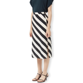 Υφασμάτινα Γυναίκα Φούστες Compania Fantastica COMPAÑIA FANTÁSTICA Skirt 11016 - Stripes Black