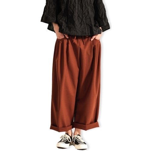 Υφασμάτινα Γυναίκα Παντελόνια Wendykei Trousers 900045 - Rust Brown