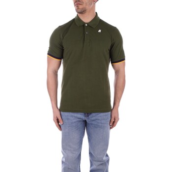 Υφασμάτινα Άνδρας T-shirt με κοντά μανίκια K-Way K7121IW Green