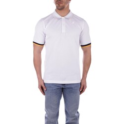 Υφασμάτινα Άνδρας T-shirt με κοντά μανίκια K-Way K7121IW Άσπρο