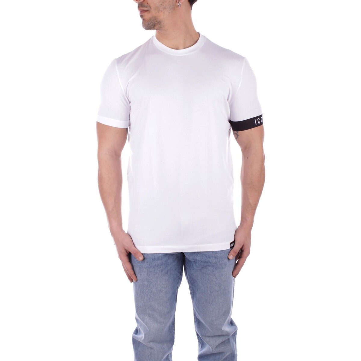 Dsquared  T-shirt με κοντά μανίκια Dsquared D9M3S5030