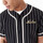 Υφασμάτινα Άνδρας T-shirts & Μπλούζες New-Era Ne pinstripe jersey newera Black