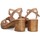 Παπούτσια Γυναίκα Σανδάλια / Πέδιλα Etika 73737 Brown