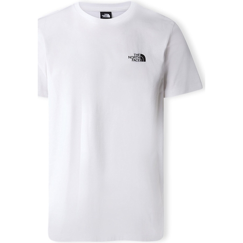 Υφασμάτινα Άνδρας T-shirts & Μπλούζες The North Face Simple Dome T-Shirt - White Άσπρο