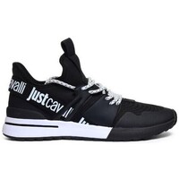 Παπούτσια Άνδρας Χαμηλά Sneakers Roberto Cavalli 76QA3SD3 ZSA53 Black
