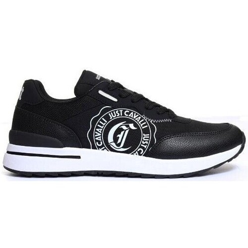 Παπούτσια Άνδρας Χαμηλά Sneakers Roberto Cavalli 76QA3SD5 ZSA54 Black