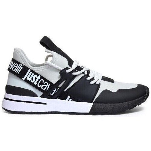 Παπούτσια Άνδρας Χαμηλά Sneakers Roberto Cavalli 76QA3SD3 ZSA53 Grey