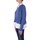 Υφασμάτινα Γυναίκα Μπλουζάκια με μακριά μανίκια Semicouture Y4SB13 Μπλέ