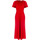 Υφασμάτινα Γυναίκα Φορέματα Rinascimento CFC0019503002 Κόκκινο