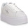 Παπούτσια Γυναίκα Sneakers Calvin Klein Jeans 01V BOLD PLATFORM Άσπρο