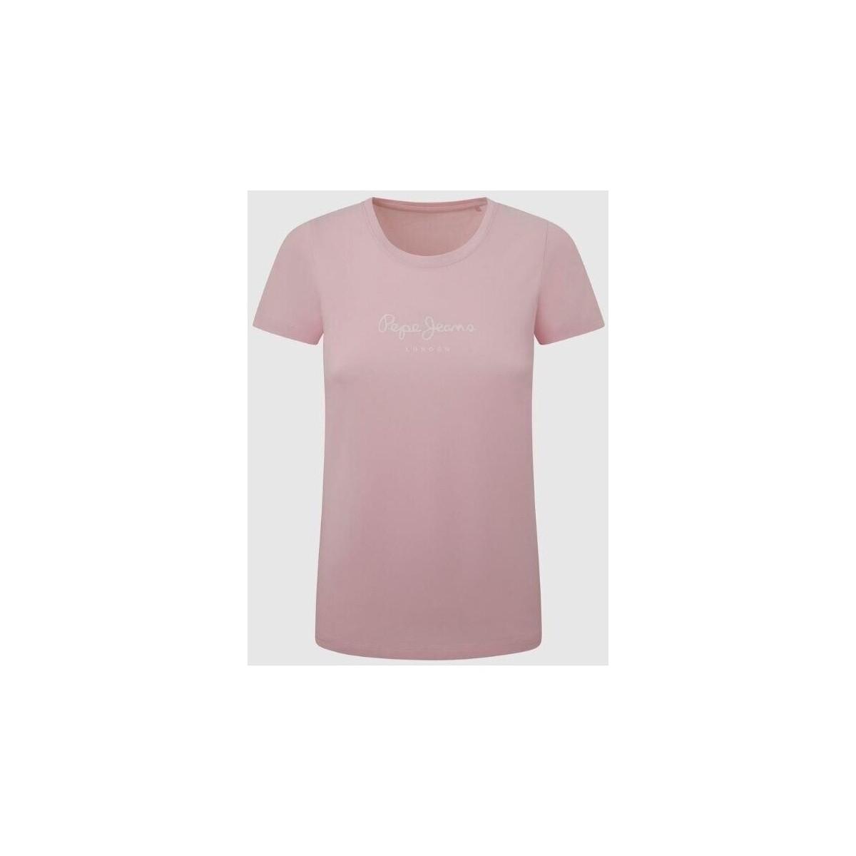 Υφασμάτινα Γυναίκα T-shirts & Μπλούζες Pepe jeans PL505202 NEW VIRGINIA Ροζ