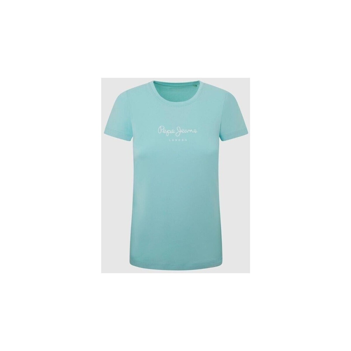 Υφασμάτινα Γυναίκα T-shirts & Μπλούζες Pepe jeans PL505202 NEW VIRGINIA Μπλέ