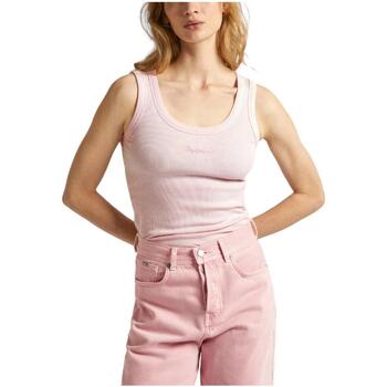 Υφασμάτινα Γυναίκα Μπλούζες Pepe jeans  Ροζ